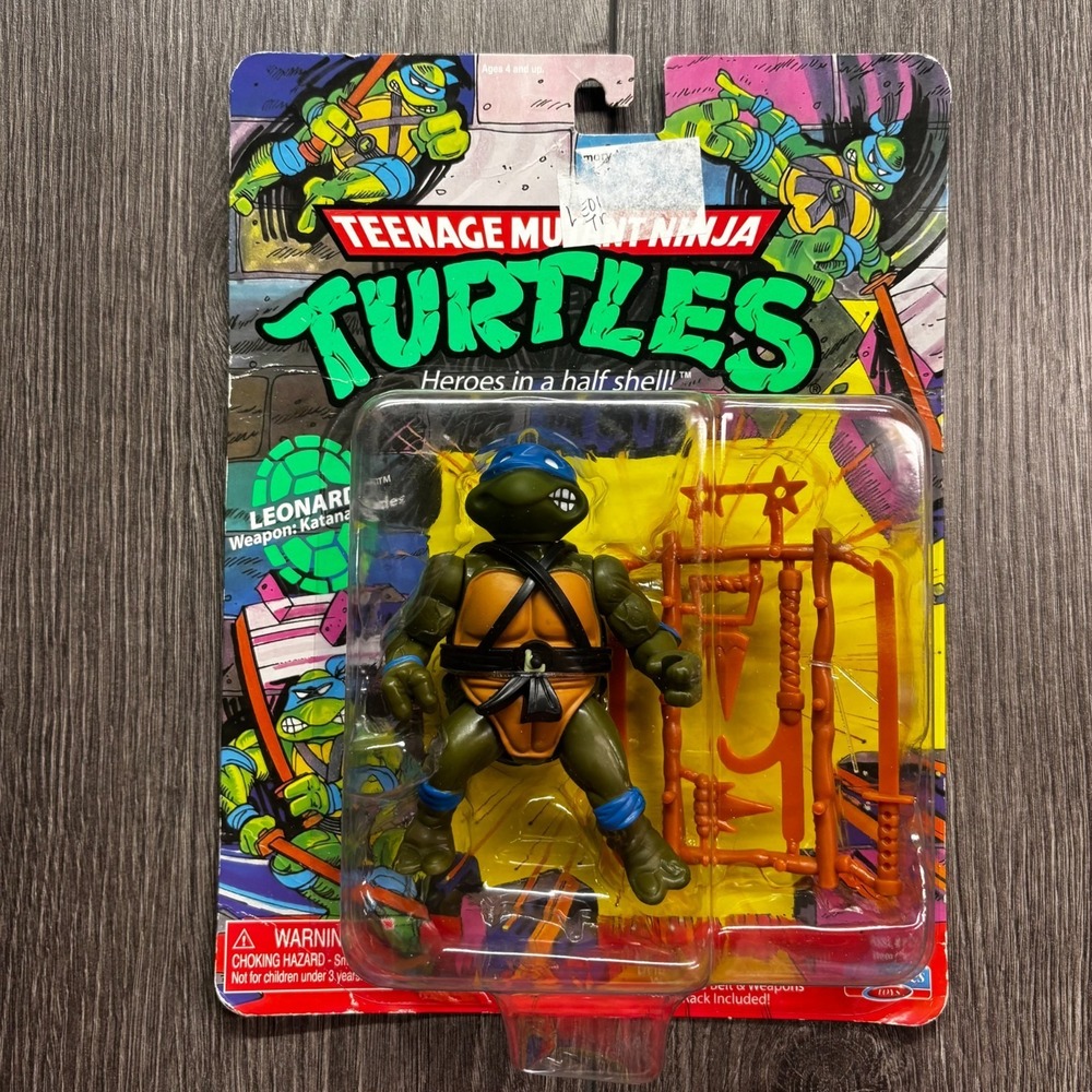 Playmates 2022 Teenage Mutant‎ Ninja Turtles 5"Figure Retro Classic Leonardo